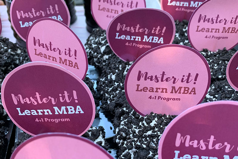 Master It! Learn MBA 4+1 Program