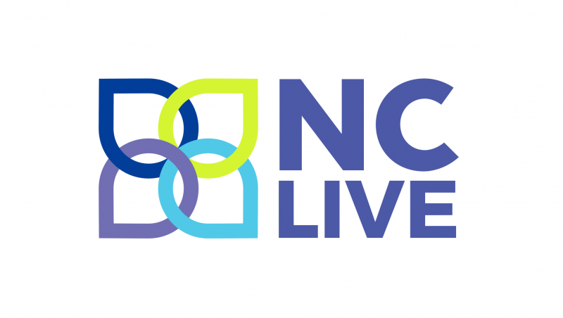 NC Live logo -- interlocking circles and the words NC Live in purple