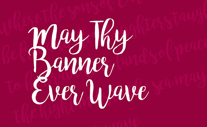 May Thy Banner Ever Wave