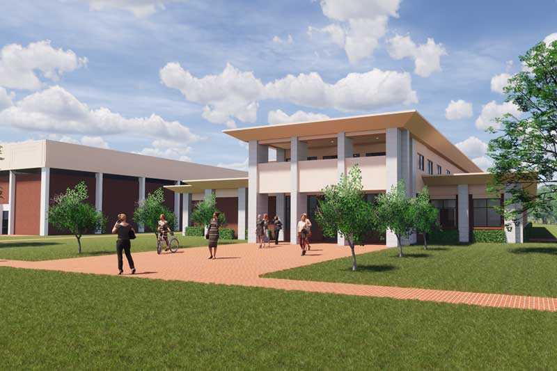 New Communication and ESS Building Rendering