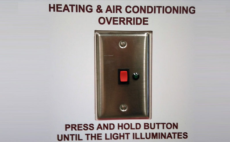 Image of a power control override