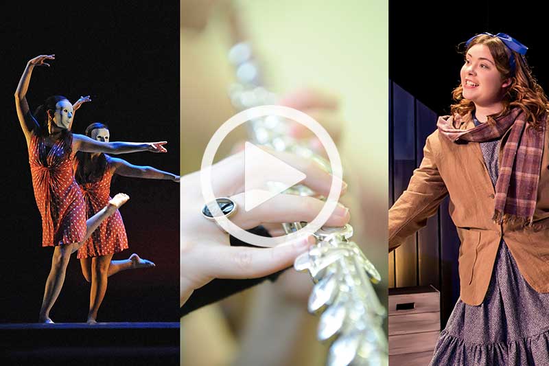 Click to watch a video in modal of Performing Arts at Meredith