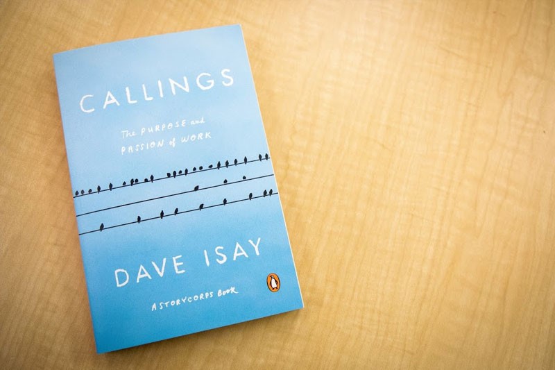 Book cover of Callings, the summer reading book for 2018