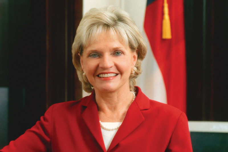 Beverly Perdue, the first woman to serve as governor of North Carolina