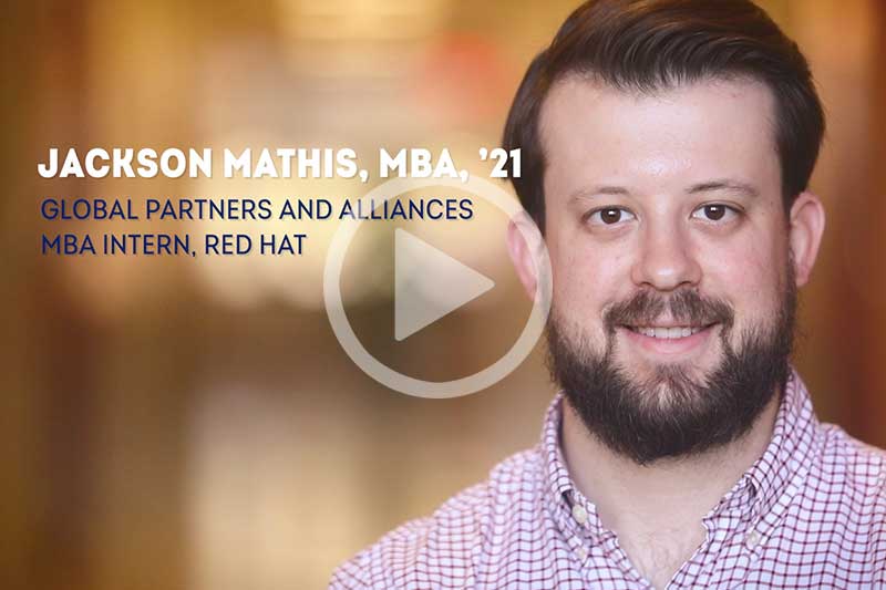 Jackson Mathis, MBA, '21
