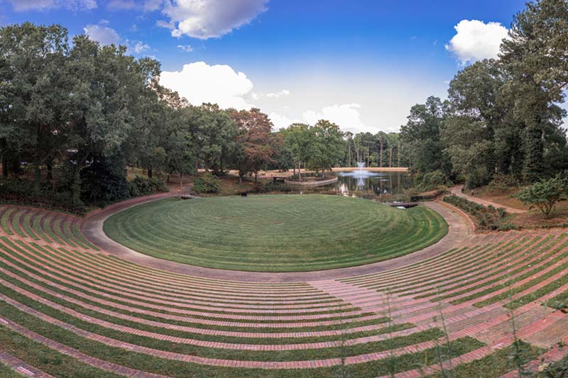 Meredith Amphitheater and Lake