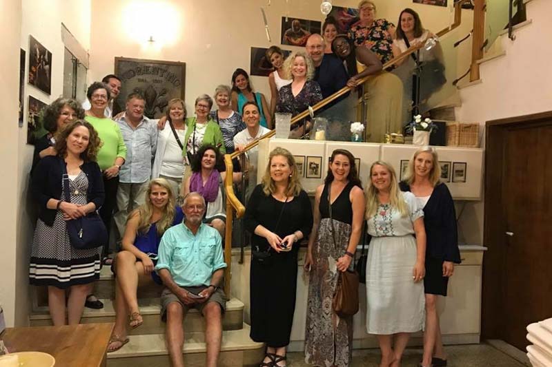 Faculty and Staff Participating in the Italy Getaway.