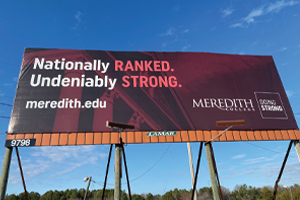 Meredith Billboard Nationally Ranked. Undeniably Strong.