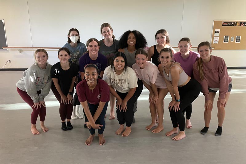 Meredith Studio Dance Students.